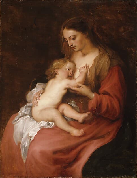 Virgin and Child — Anthony van Dyck