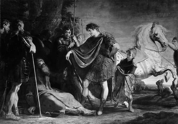 The Meeting of Alexander the Great and Diogenes — Gaspar de Crayer