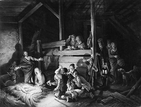 The Adoration of the Shepherds — Christian Wilhelm Ernst Dietrich