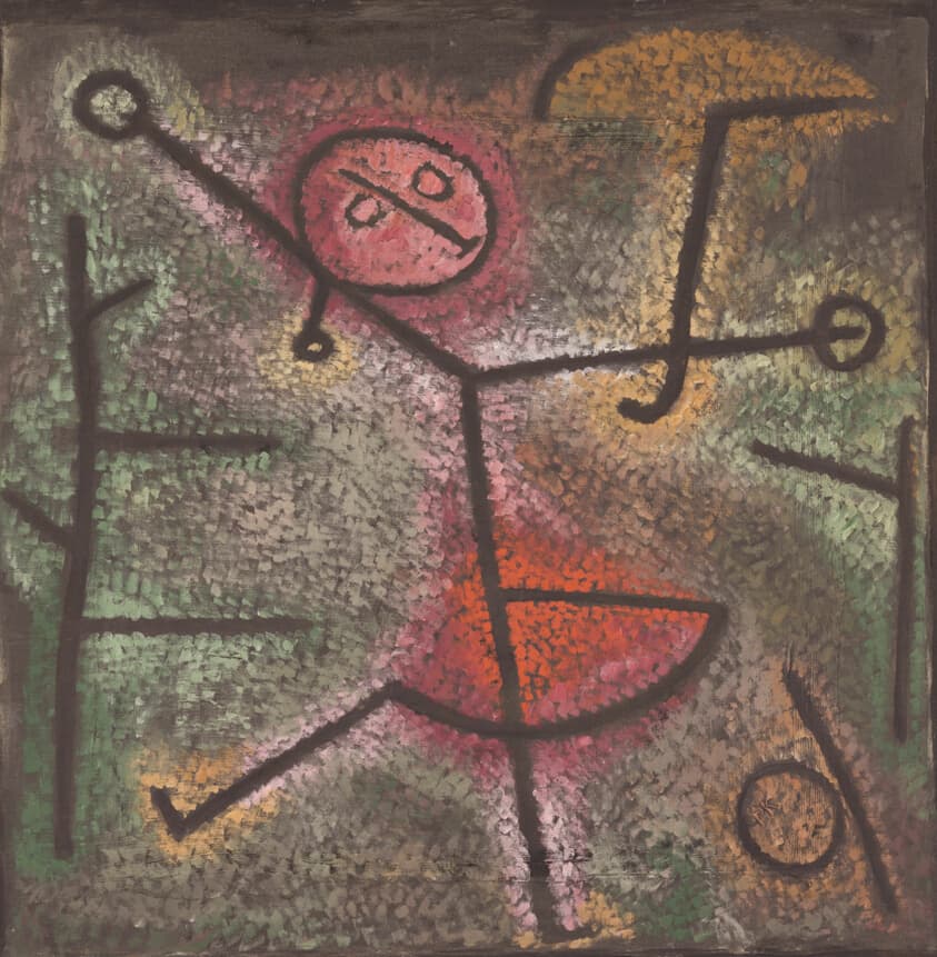 Dancing Girl — Paul Klee