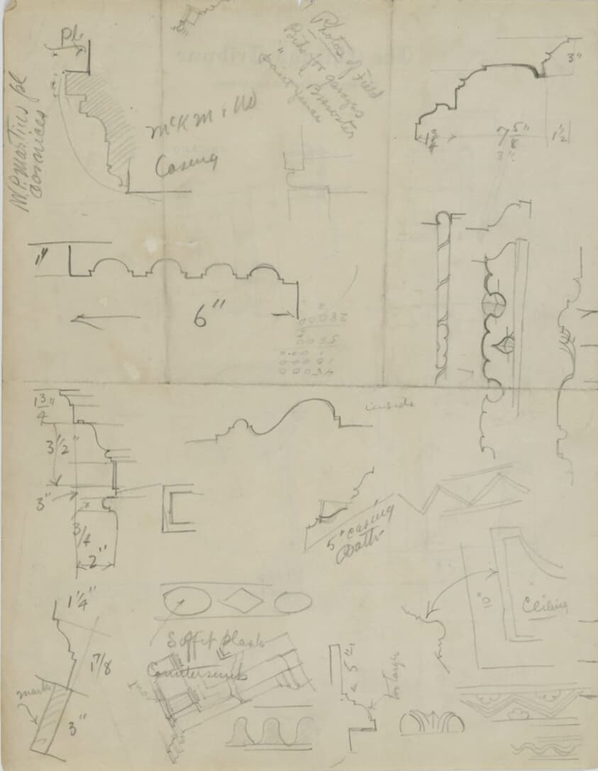 John T. McCutcheon Apartment, Chicago, Illinois, Design Notes — Howard Van Doren Shaw