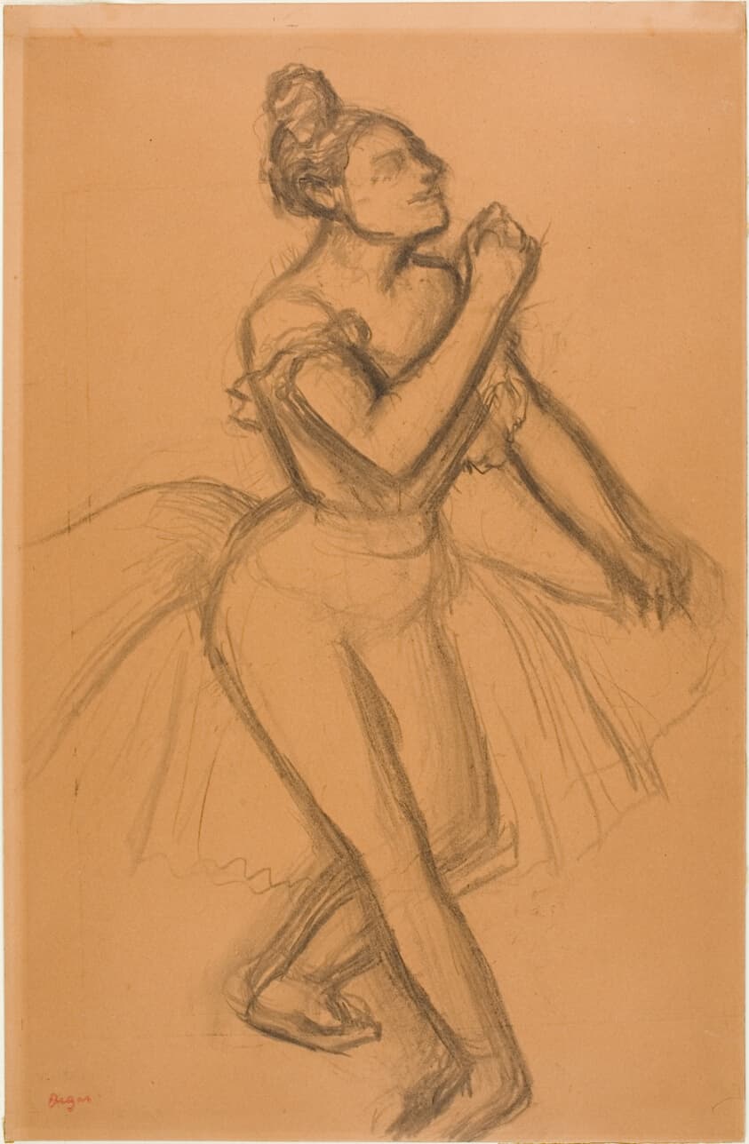 A Dancer — Edgar Degas