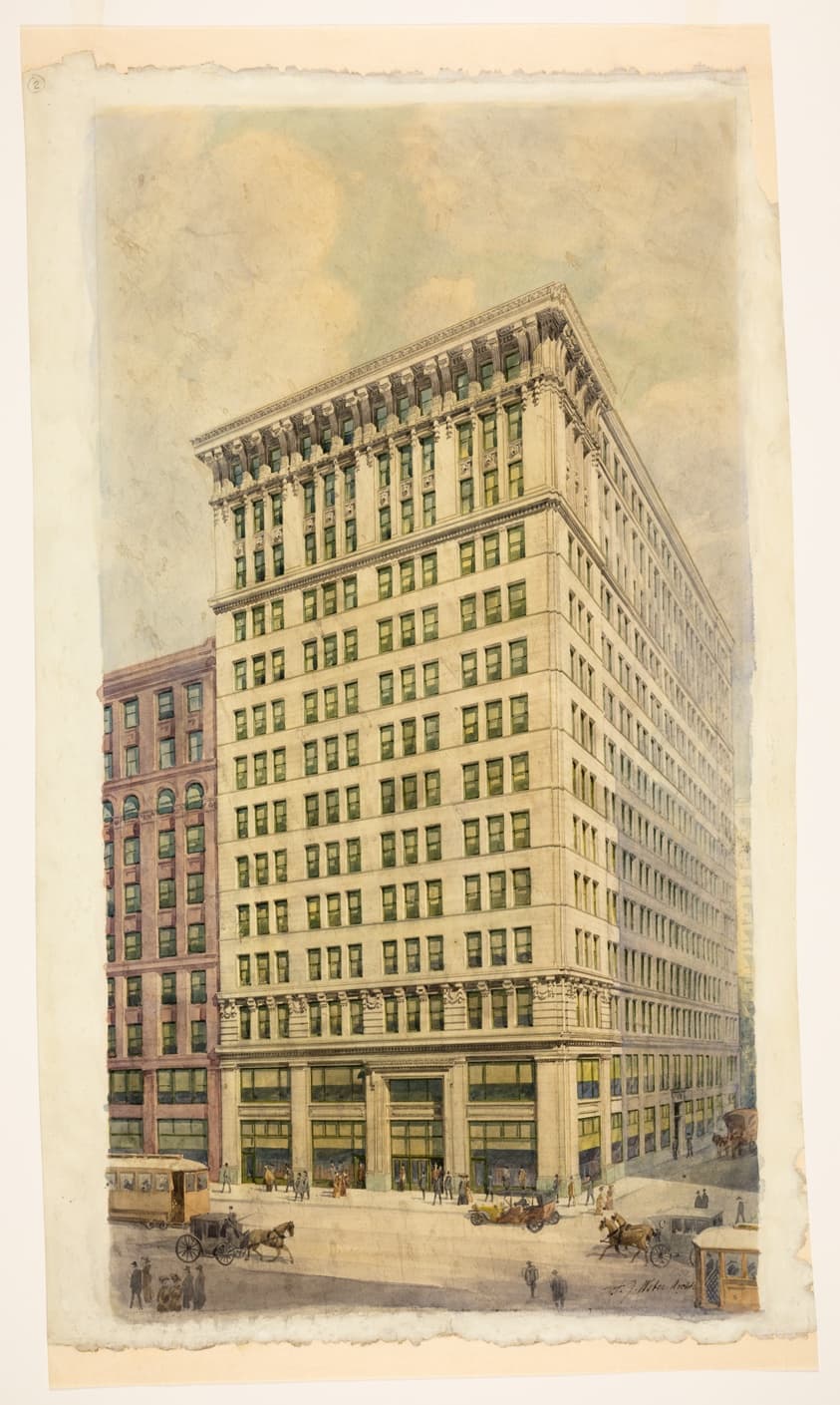 Skyscraper Design, Perspective — Peter Joseph Weber