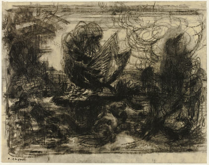 Study for The Rock — Peter Blume