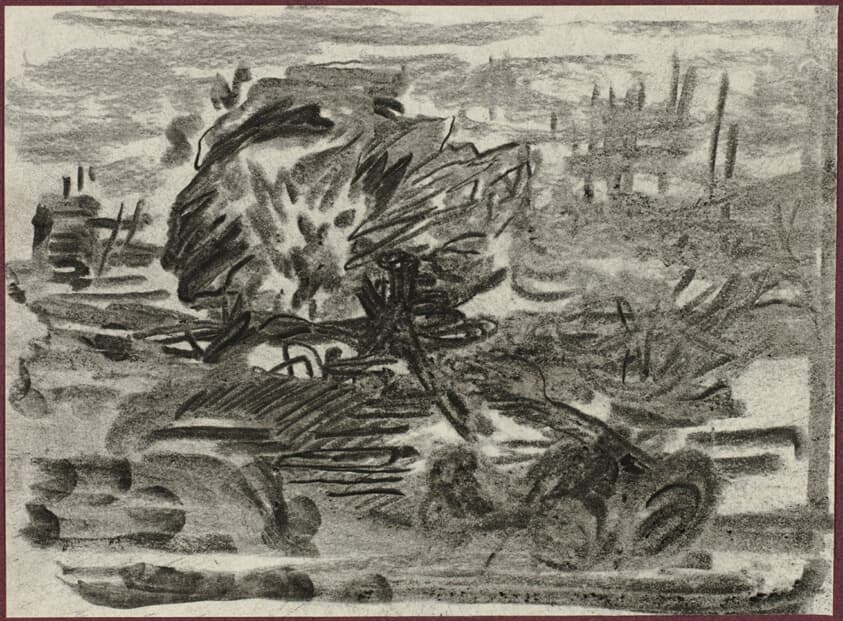 Study for The Rock — Peter Blume