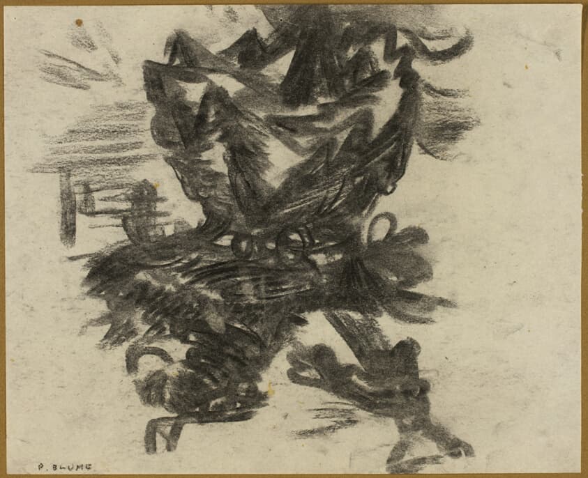Study for The Rock — Peter Blume