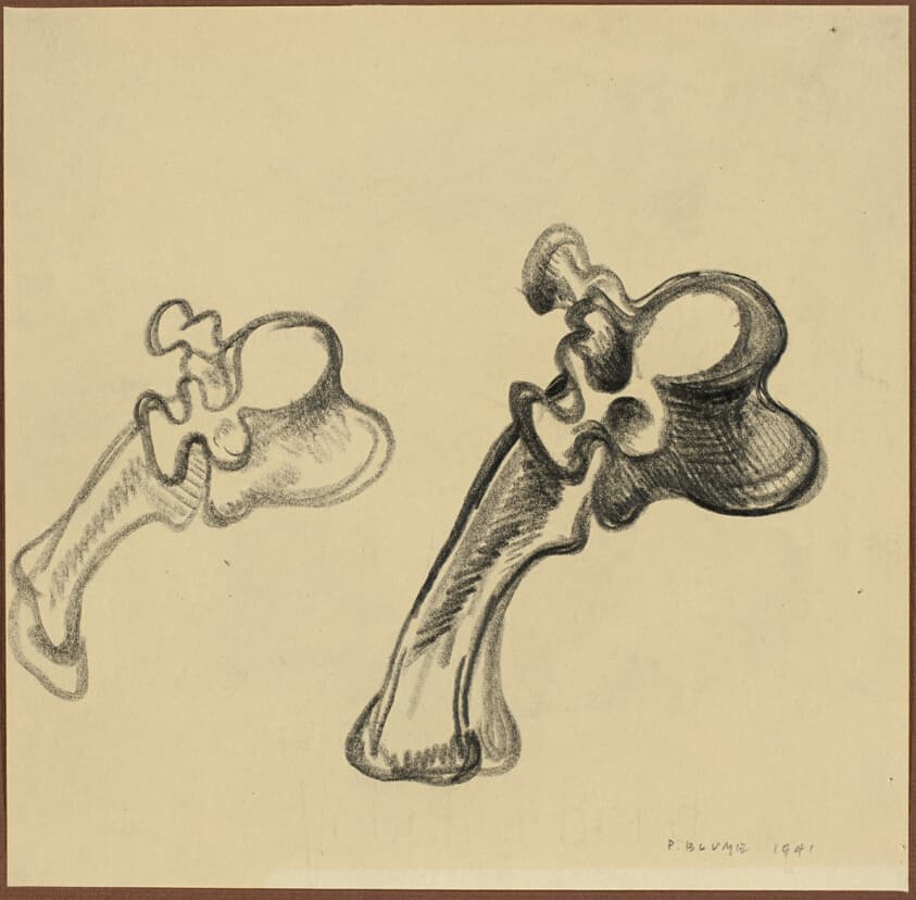 Study for The Rock — Peter Blume