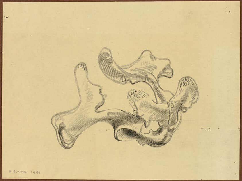 Study for The Rock — Peter Blume