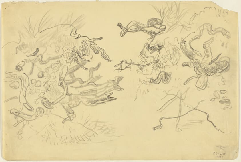 Study for The Rock — Peter Blume
