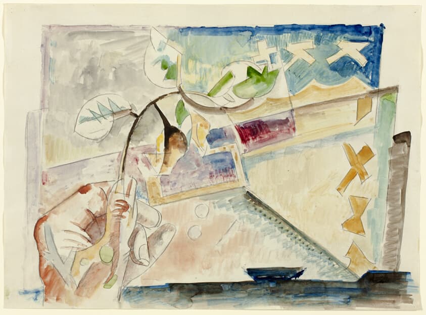 Abstraction with Hand — William Sommer