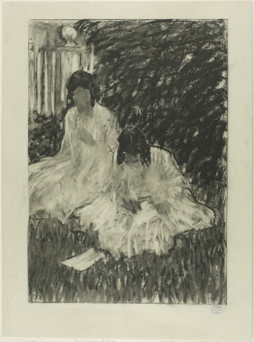 Two Women Seated — Frank Walter Taylor