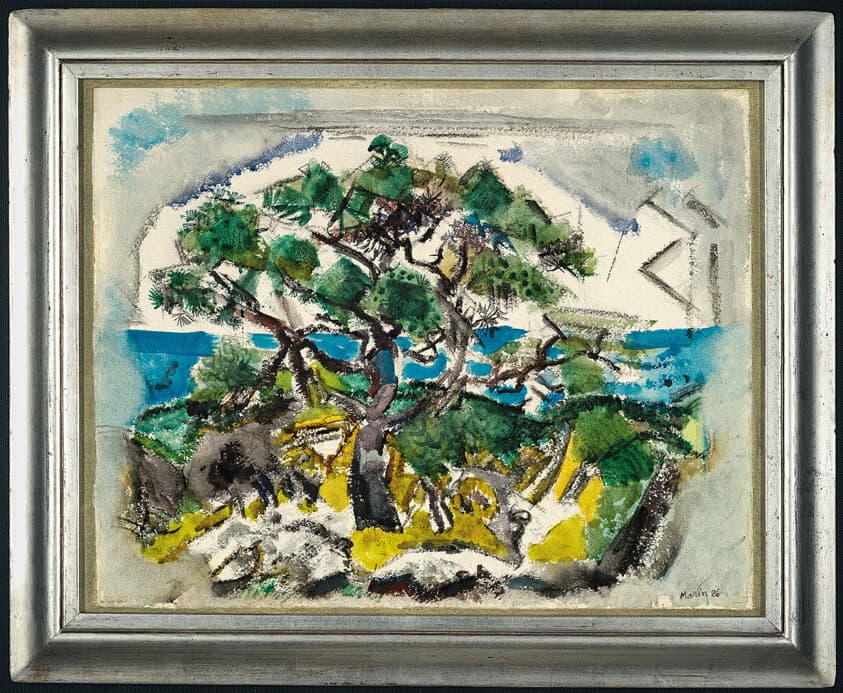 The Pine Tree, Small Point, Maine — John Marin