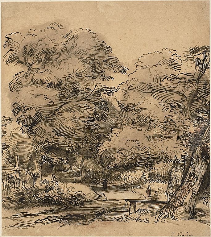 A Path in the Woods — Philips de Koninck