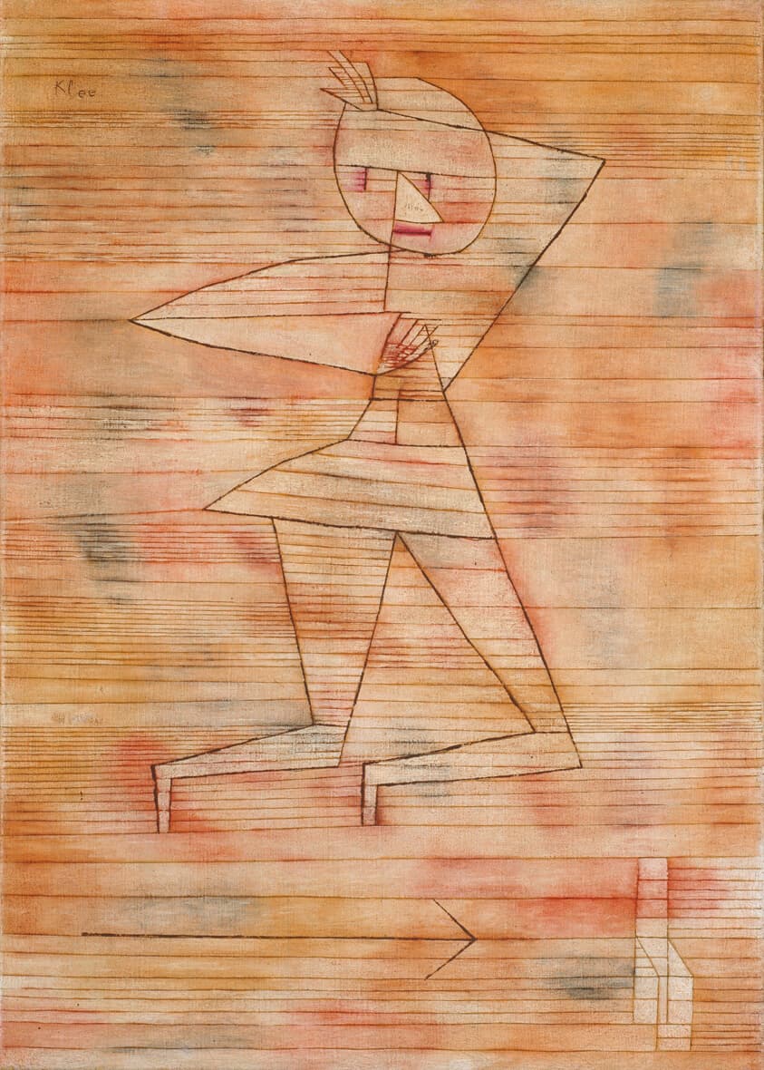 Fleeing Ghost — Paul Klee