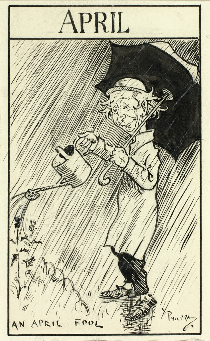 An April Fool — Philipp William May