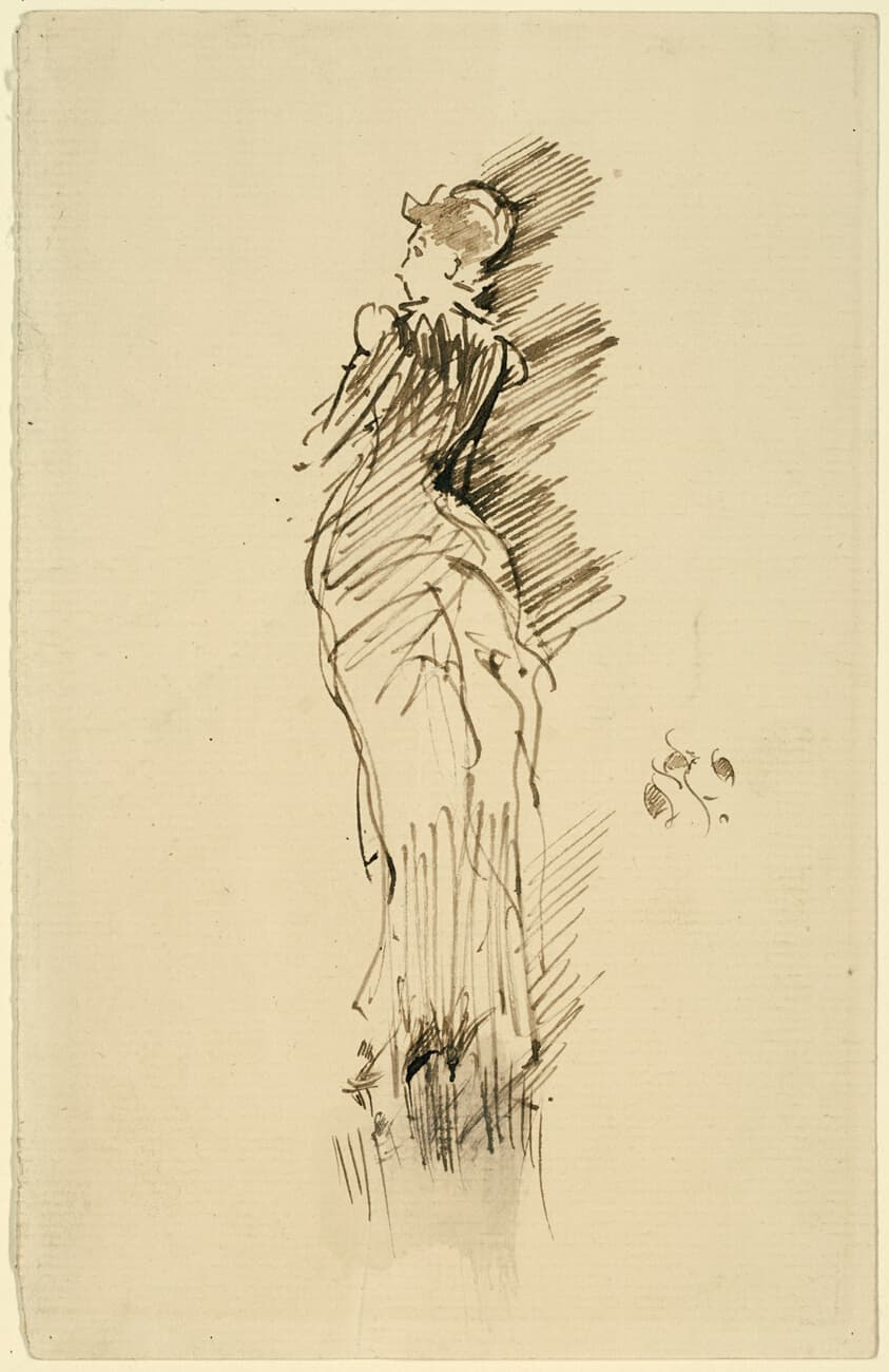 Portrait of Miss Maud Franklin — James McNeill Whistler