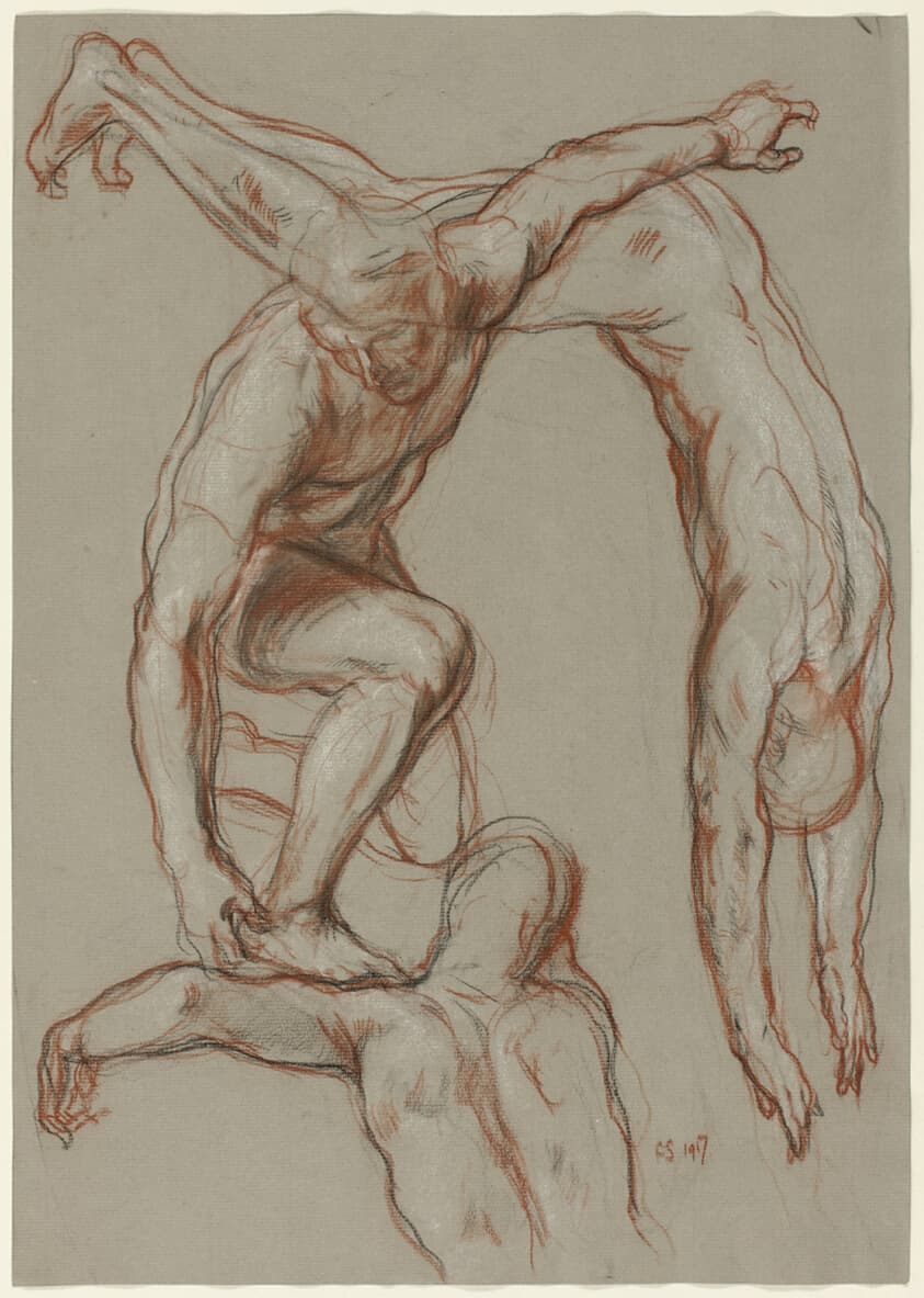 Three Nudes — Charles Haslewood Shannon