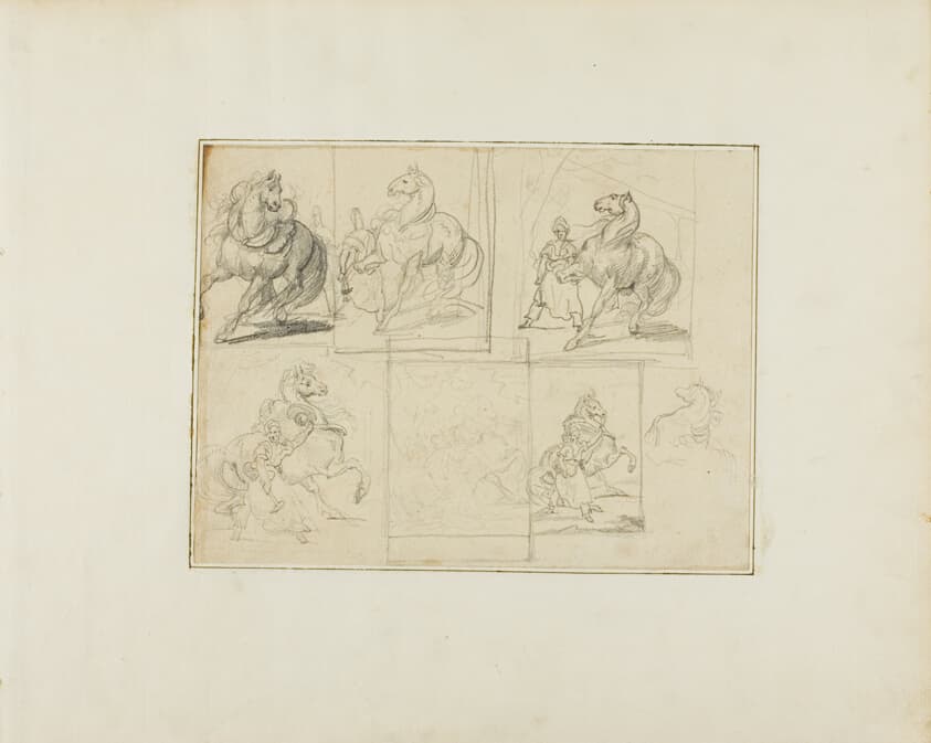 Studies — Jean Louis André Théodore Géricault