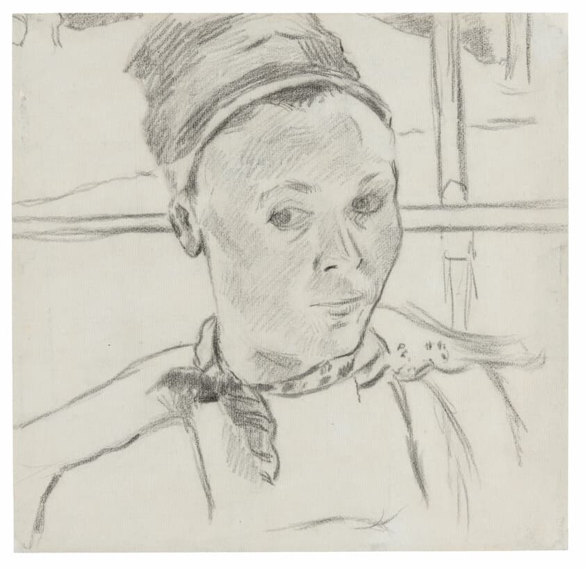 Bust of a Young Breton Woman (Possibly Marie Lagadu) — Paul Gauguin