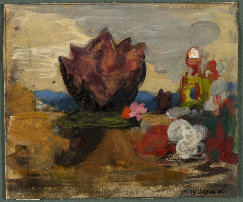 Study for The Rock — Peter Blume