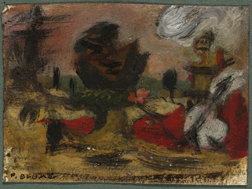 Study for The Rock — Peter Blume