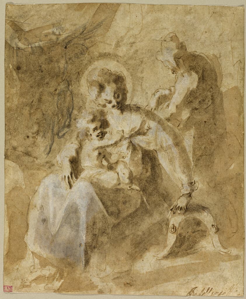 The Holy Family Resting on the Flight into Egypt — Jacques Bellange