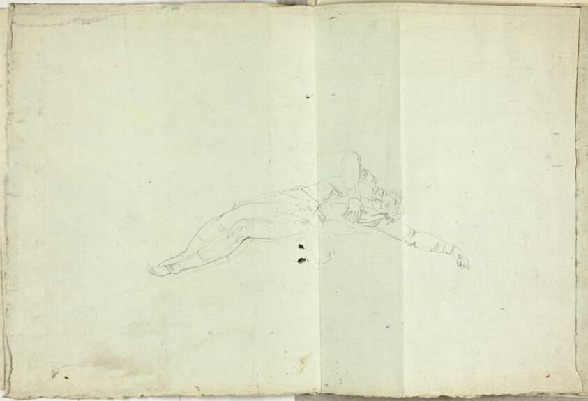 Young Man Dancing — Pierre Antoine Mongin