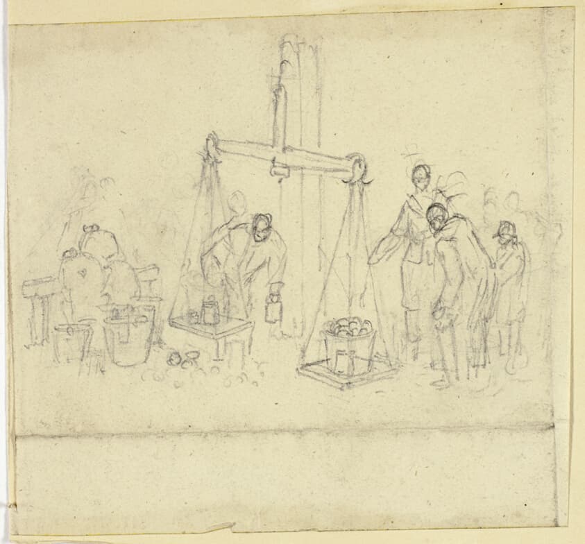 Scales at Market — William Henry Pyne