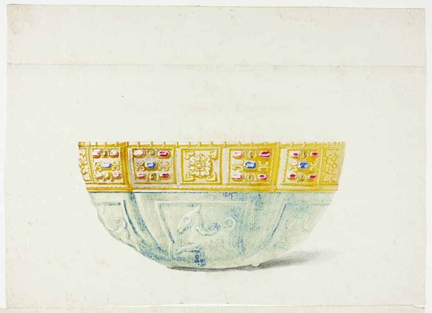 Jewelled Bowl in the Treasury of San Marco, Venice — Giuseppe Grisoni