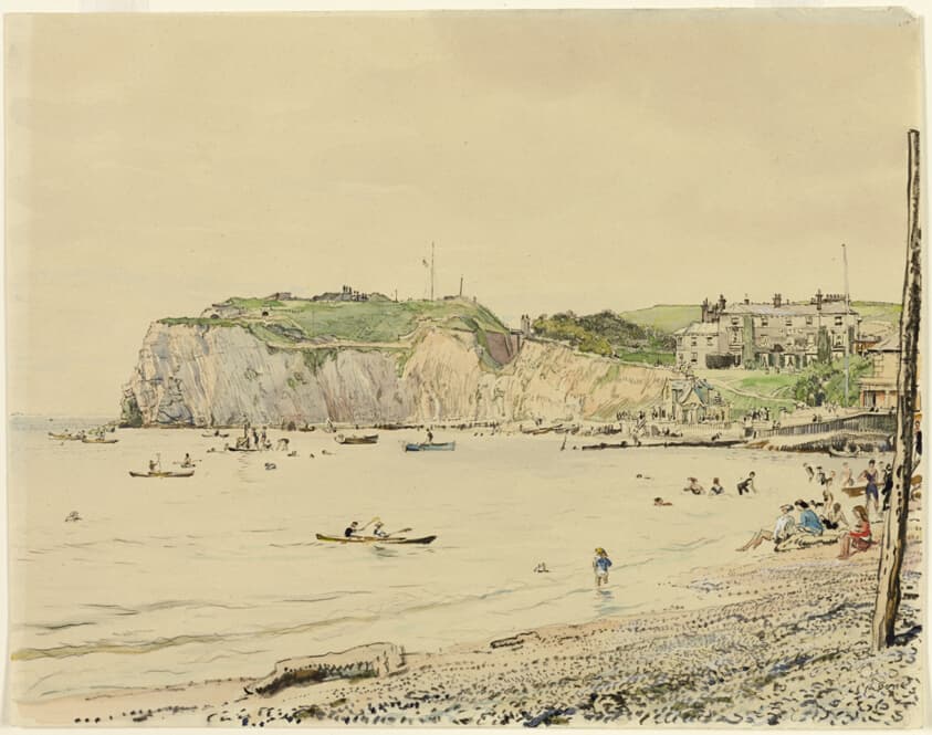 The Fort, Freshwater Bay — David Muirhead Bone