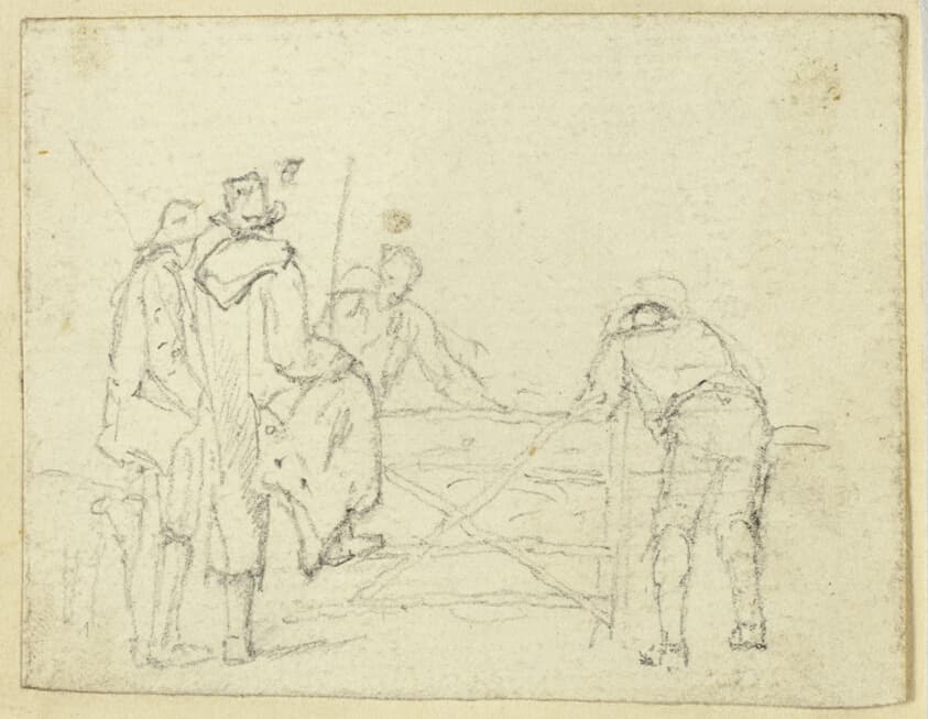 Five Figures at Gate — William Henry Pyne