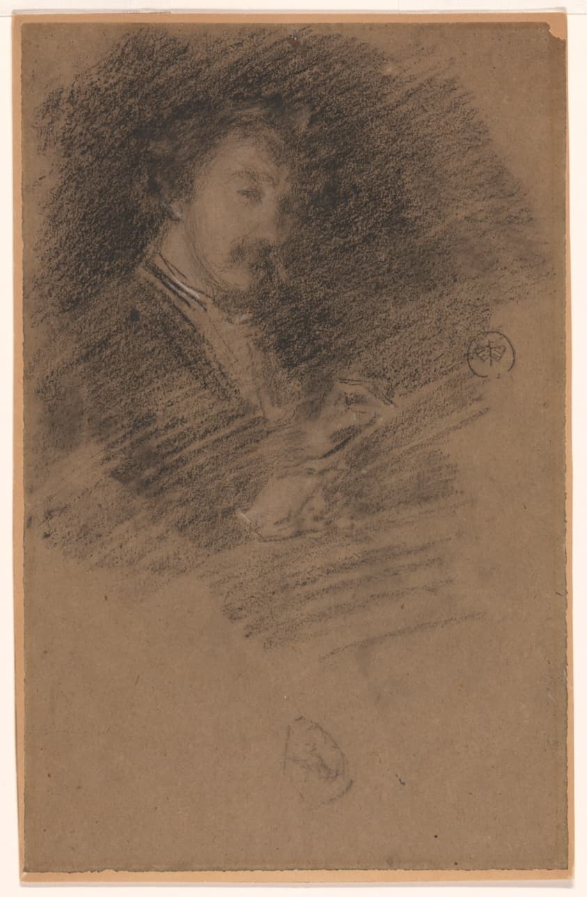 Self-Portrait — James McNeill Whistler