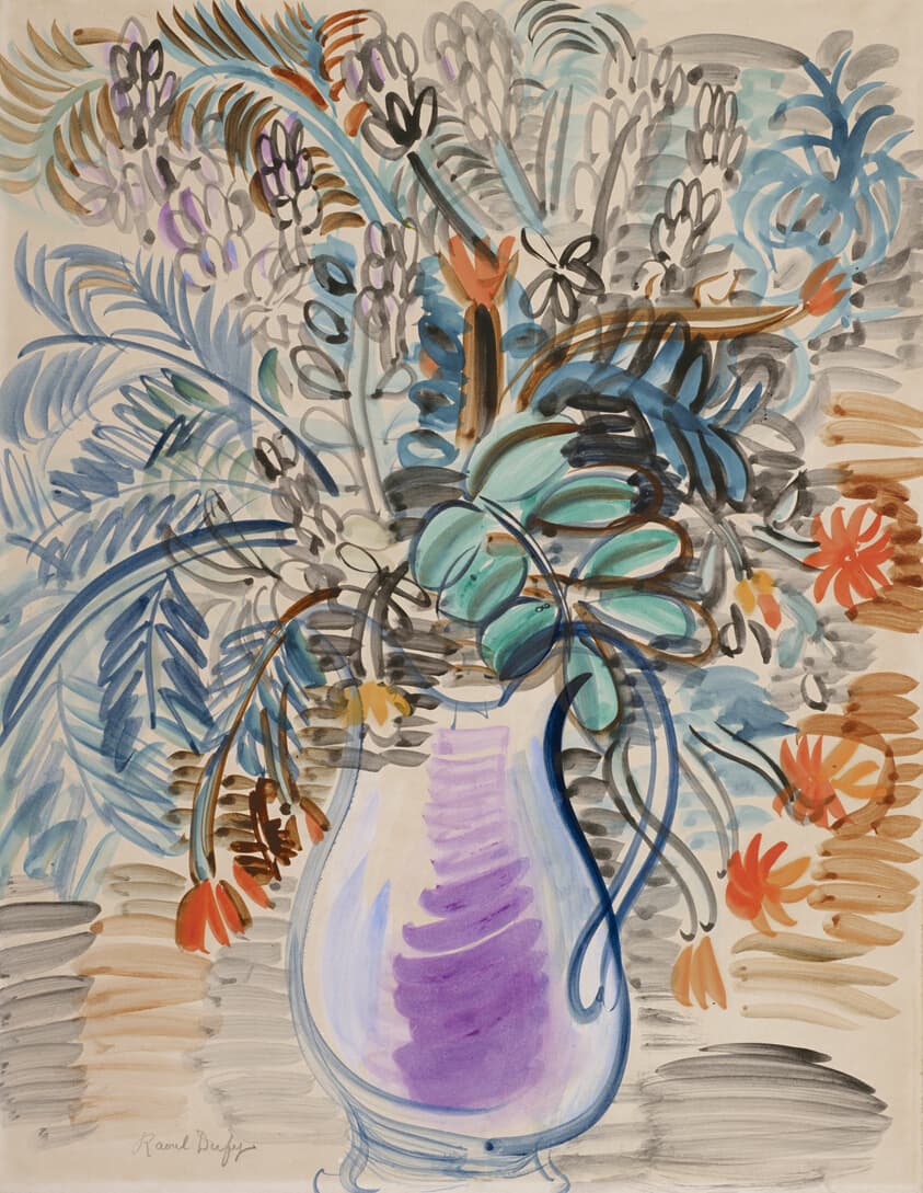 Floral Still Life — Raoul Dufy