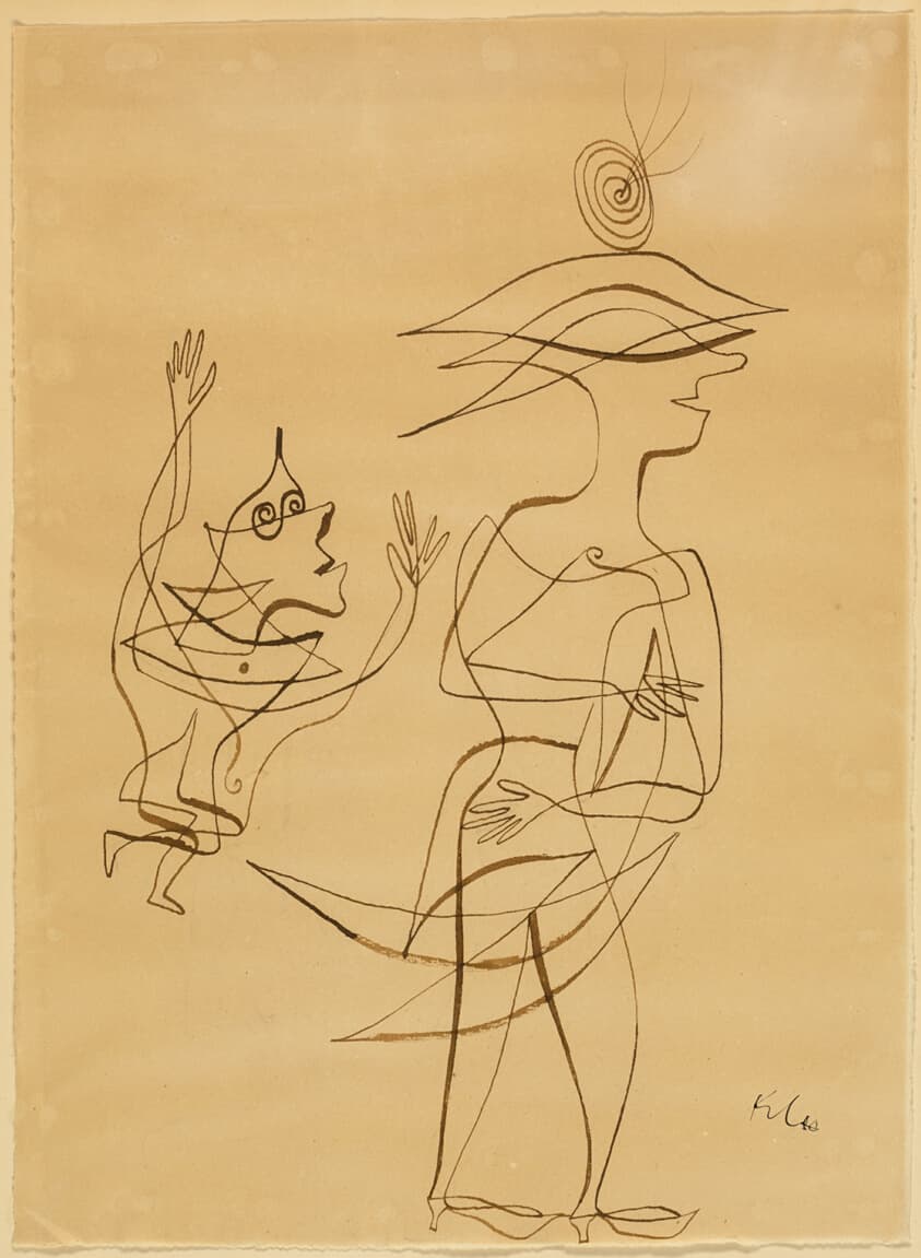 Follows with Concern, As Both are Blind — Paul Klee