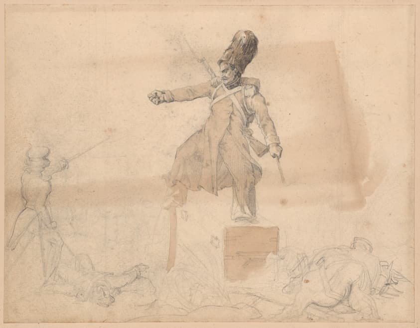 Caisson d'artillerie — Jean Louis André Théodore Géricault