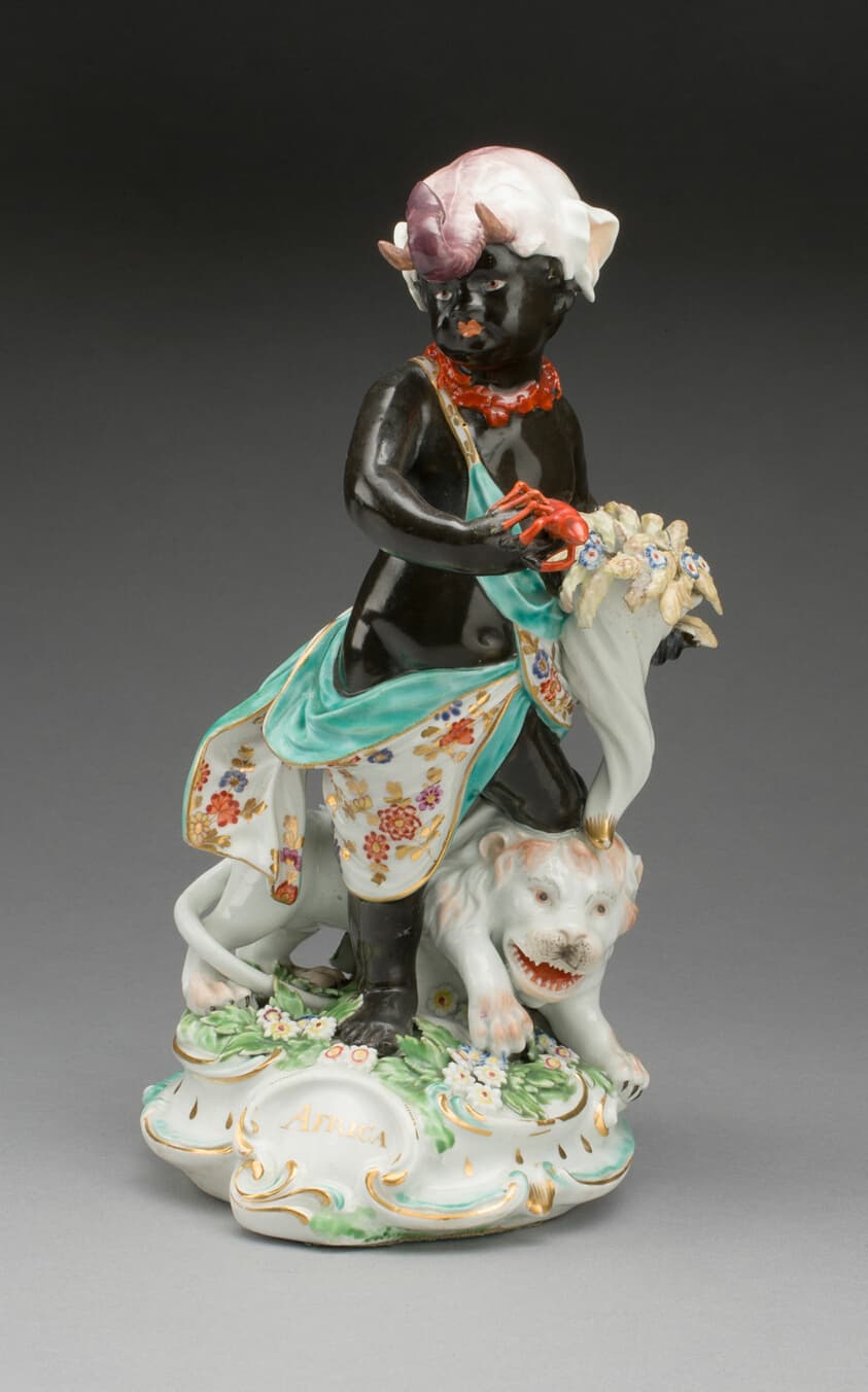Allegorical Figure of Africa — Derby Porcelain Manufactory
