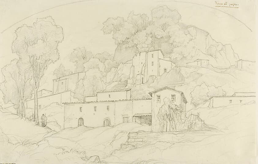 Rocca di Papa — Edouard Bertin