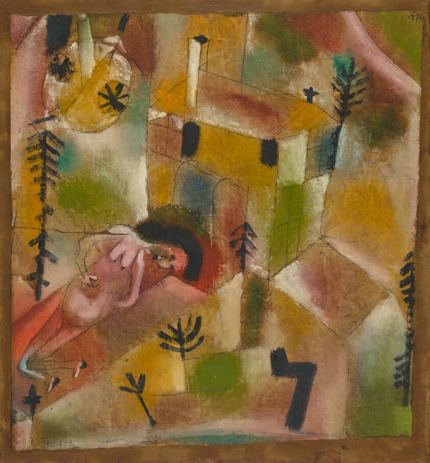 Death in the Garden (Legend) — Paul Klee