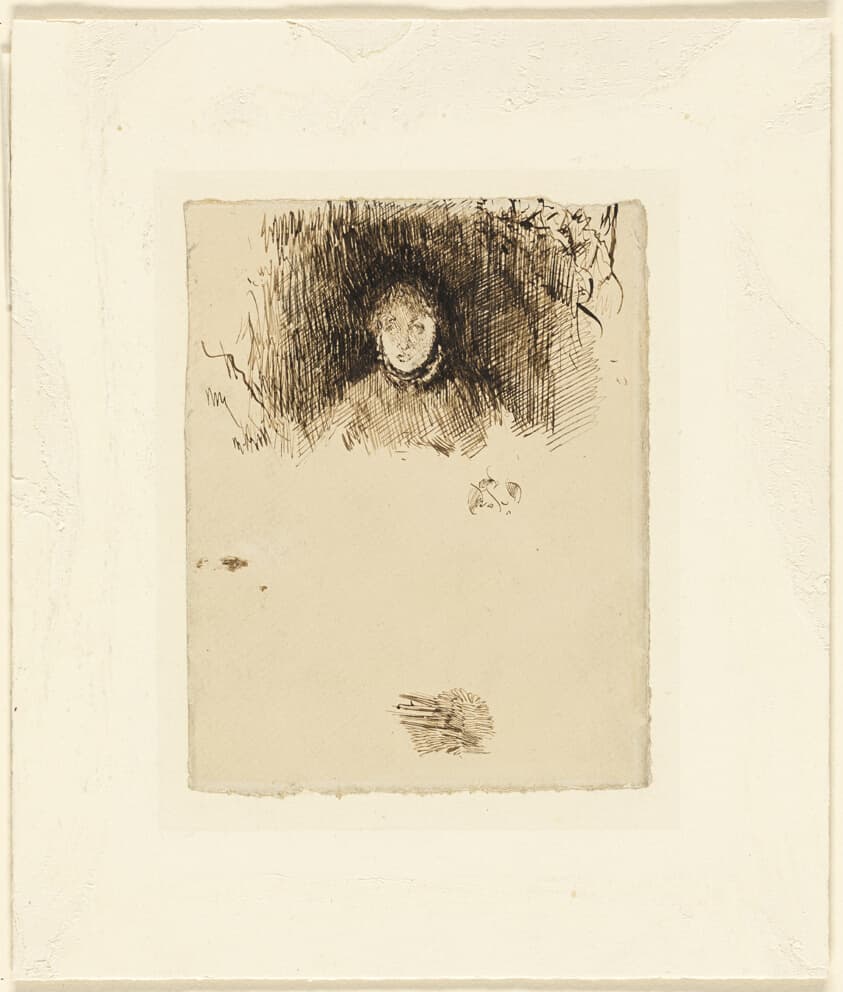 Head of a Girl — James McNeill Whistler