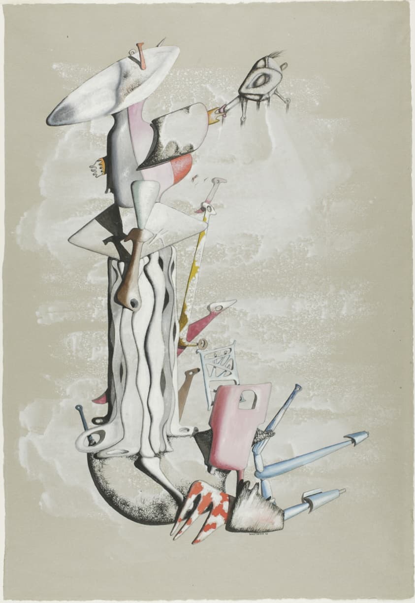 Sandhill Crane — Yves Tanguy