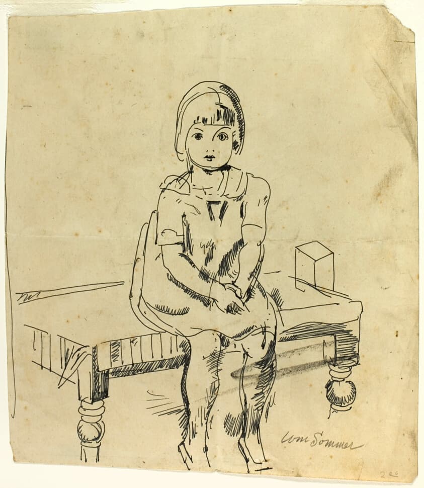 Study of Child — William Sommer