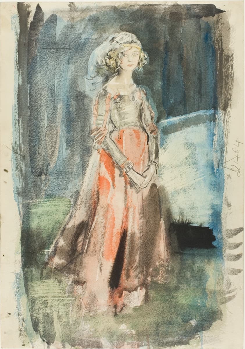 Lady Davina Lytton — Arthur Ambrose McEvoy