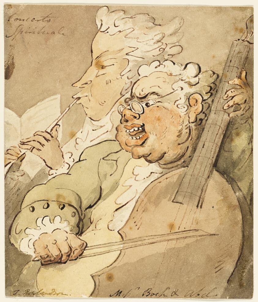Concerto Spirituale — Thomas Rowlandson