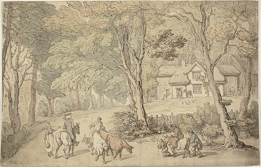 Doctor Syntax on the Road — Thomas Rowlandson