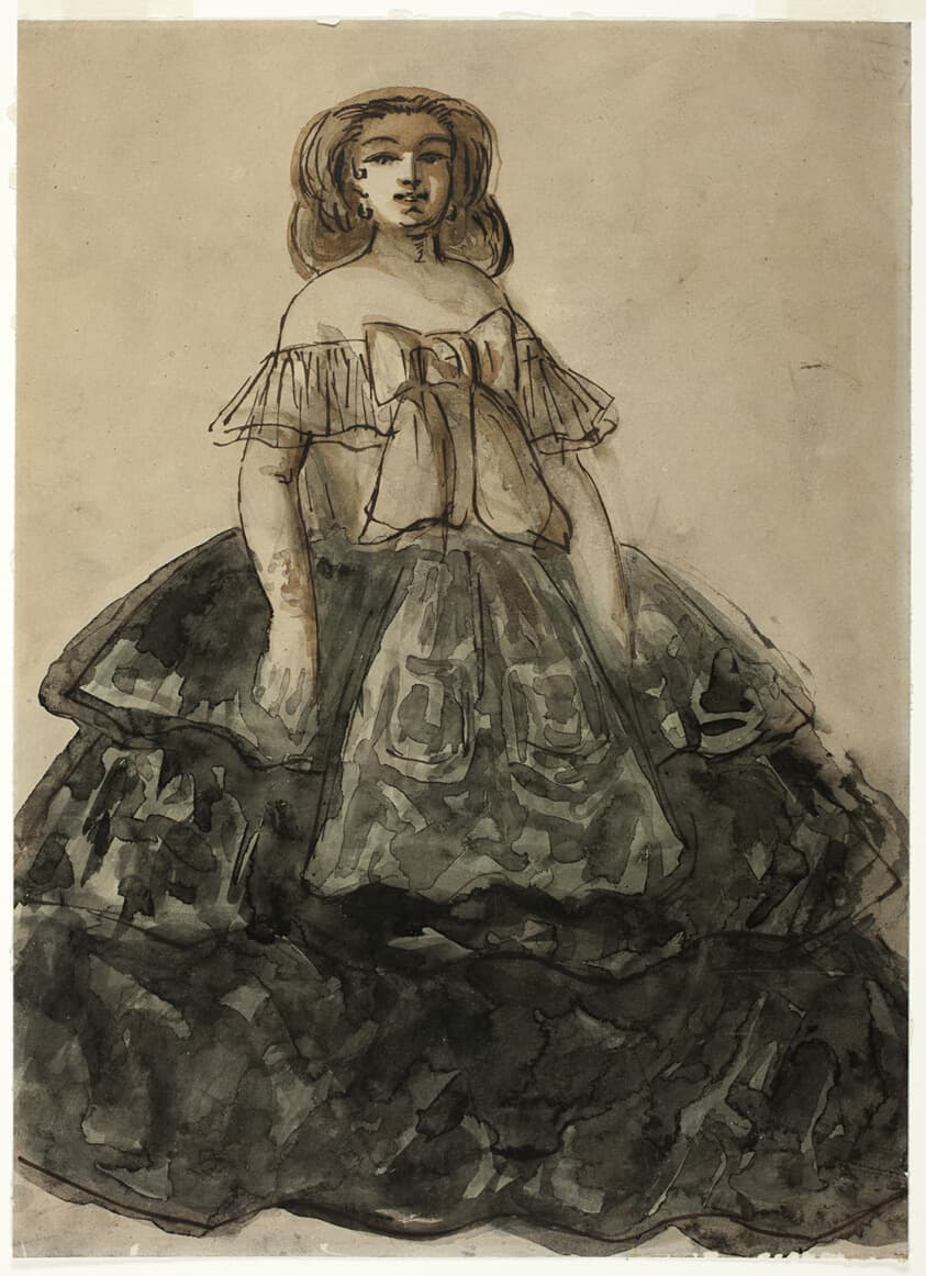 Standing Woman — Constantin Guys