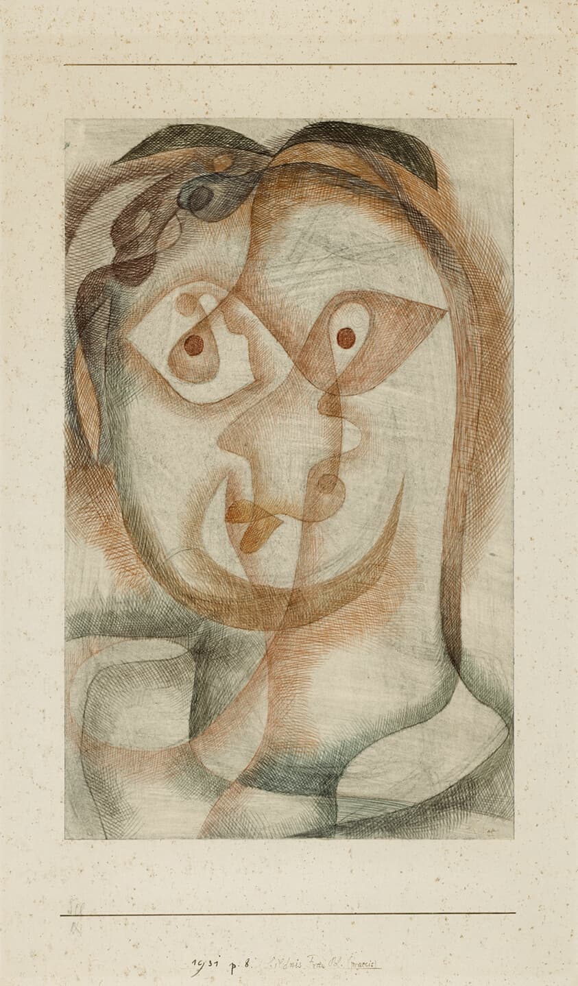 Portrait of Mrs. Bl. — Paul Klee