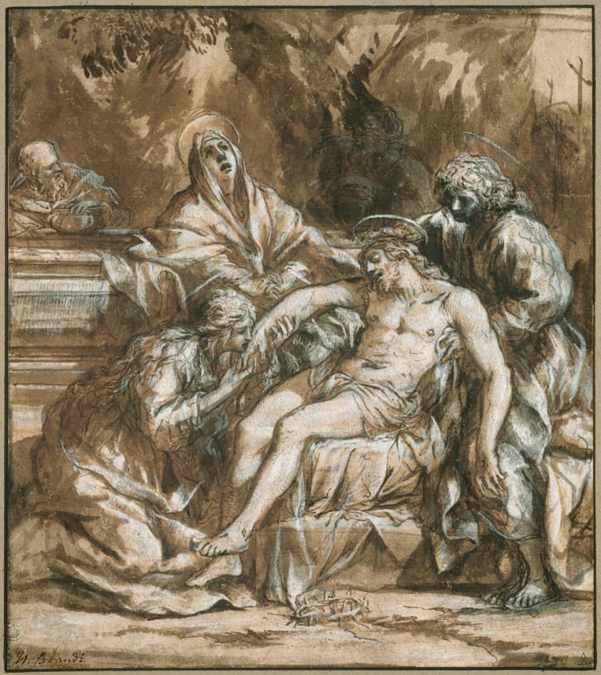 Lamentation over the Dead Christ — Pietro da Cortona