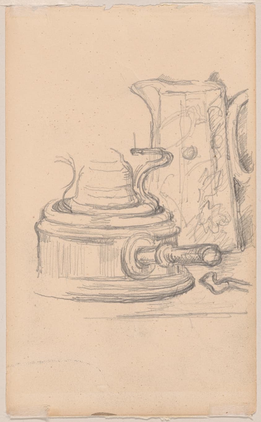 Milk Jug and Spirit Stove — Paul Cézanne