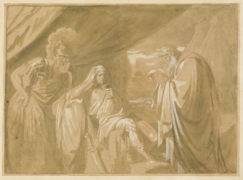 Alexander's Confidence with his Physician Philip — Benjamin West
