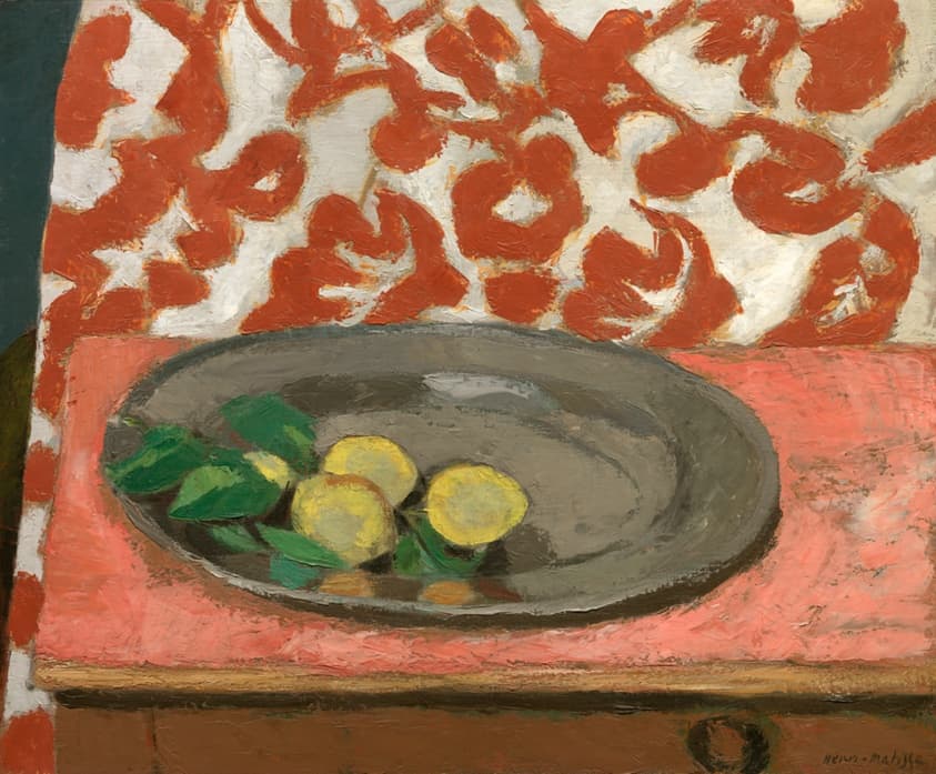 Lemons on a Pewter Plate — Henri Matisse